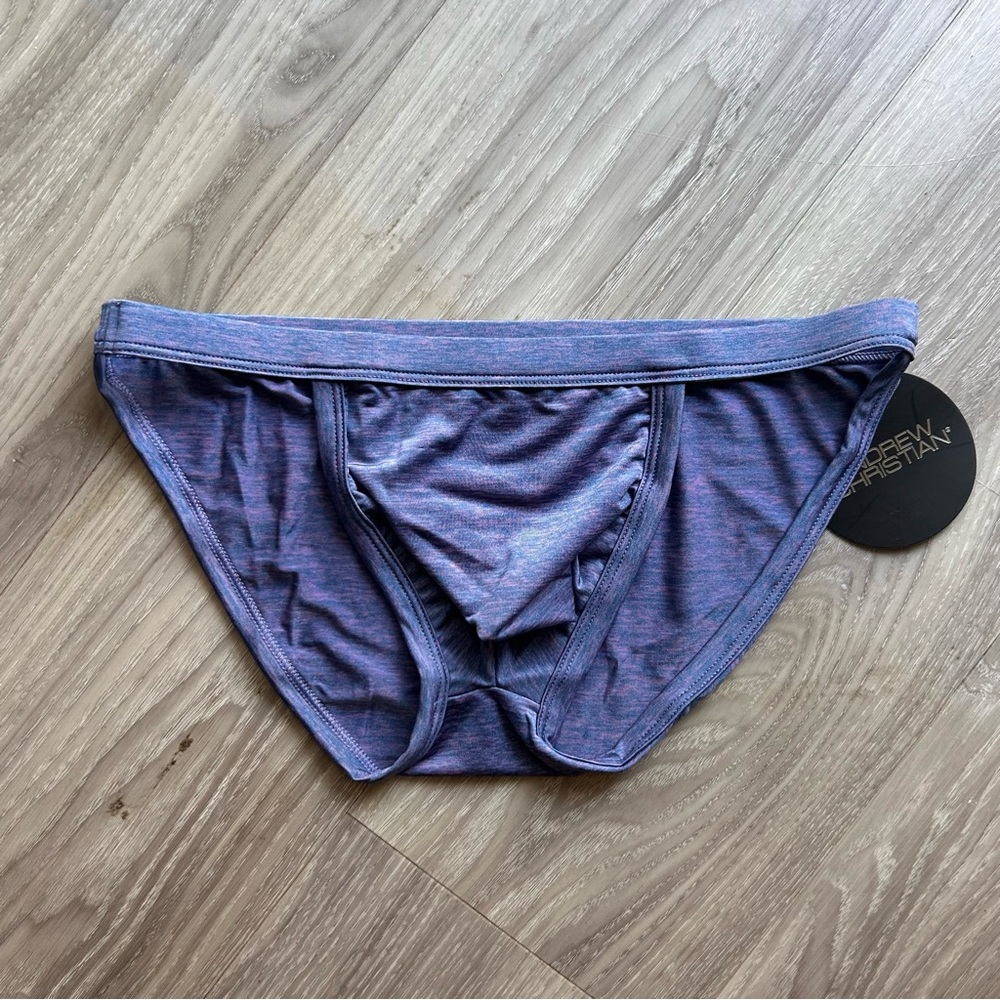 Andrew Christian | Moisture Control Brief with Almost Naked in Lavender (Small)